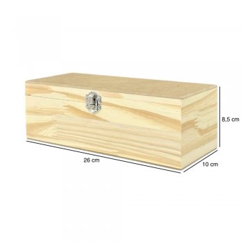 CX PINUS MINI VINHO UNICA 26X10X8,5