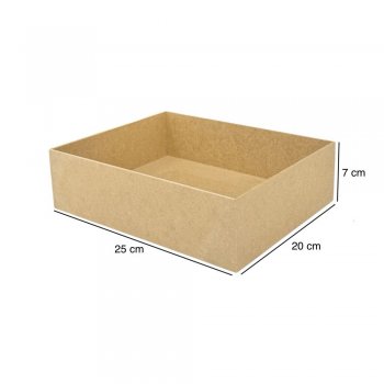 CESTA LISA 2,8MM 25X20X7