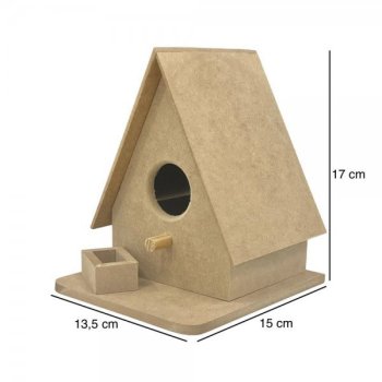 CASA PASSARINHO C/COCHO 13,5X15X17